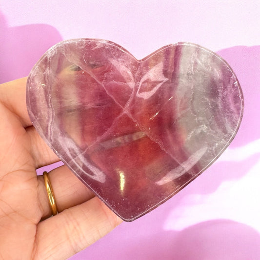 Candy Fluorite Trinket Dish - Imperfect