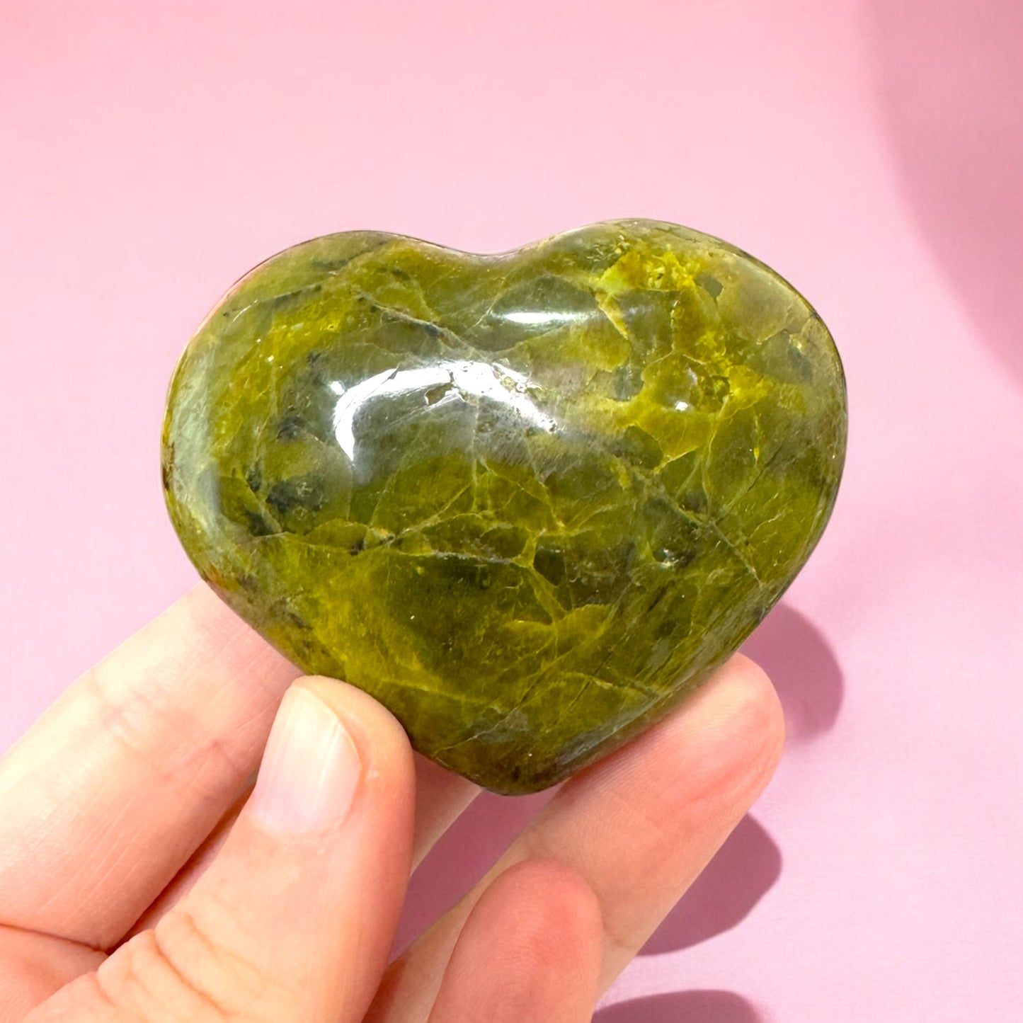 Green Opal Heart (c)