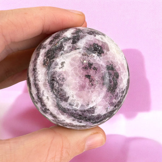 Purple Zebra Stone Sphere (T)