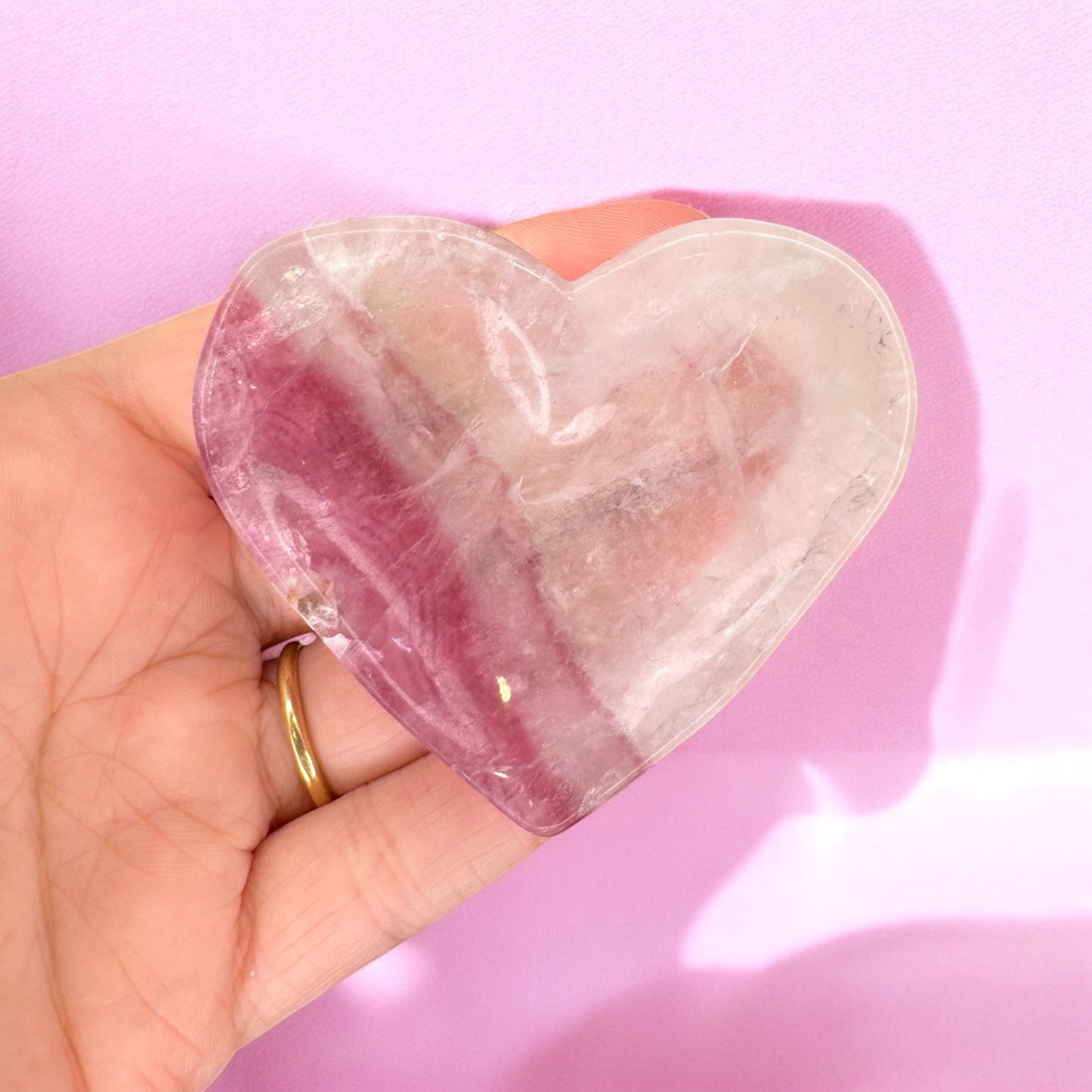 Candy Fluorite Trinket Dish - Imperfect