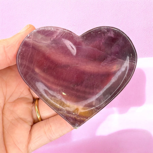 Candy Fluorite Trinket Dish - Imperfect