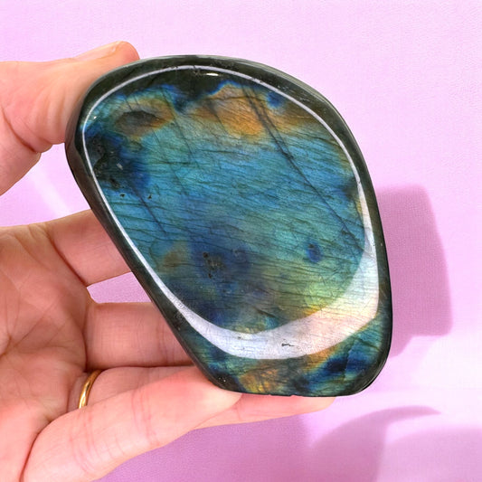 A Grade Labradorite Free From (c)