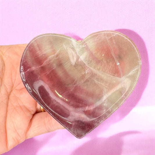 Candy Fluorite Trinket Dish - Imperfect