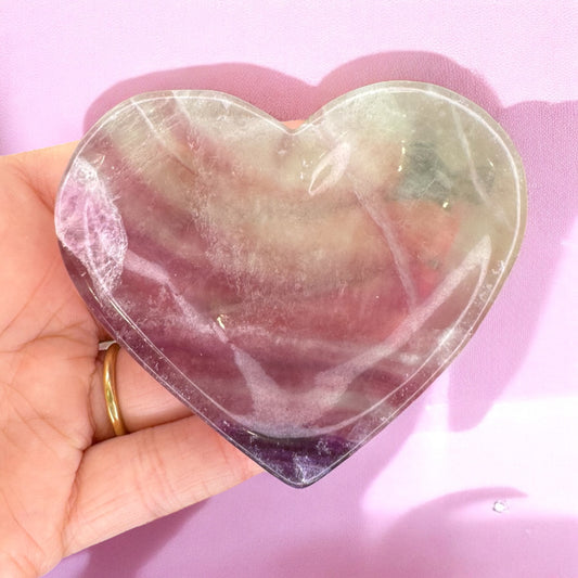 Candy Fluorite Trinket Dish - Imperfect