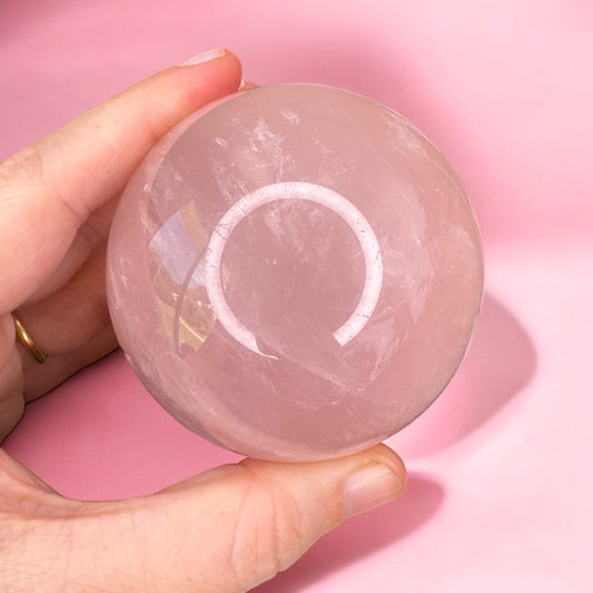 Rose Quartz Sphere (6cm)