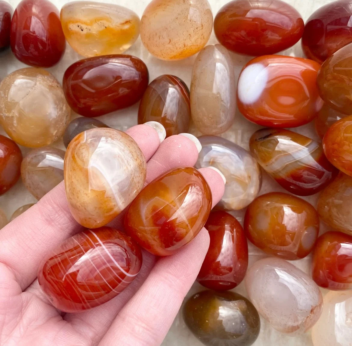 Carnelian Tumbles