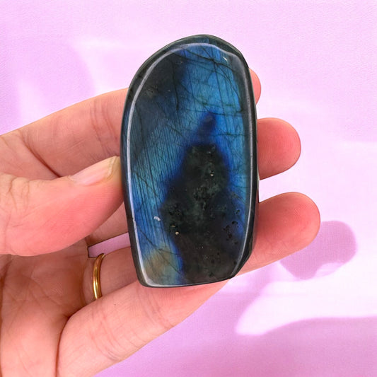 A Grade Labradorite Free From (bw)