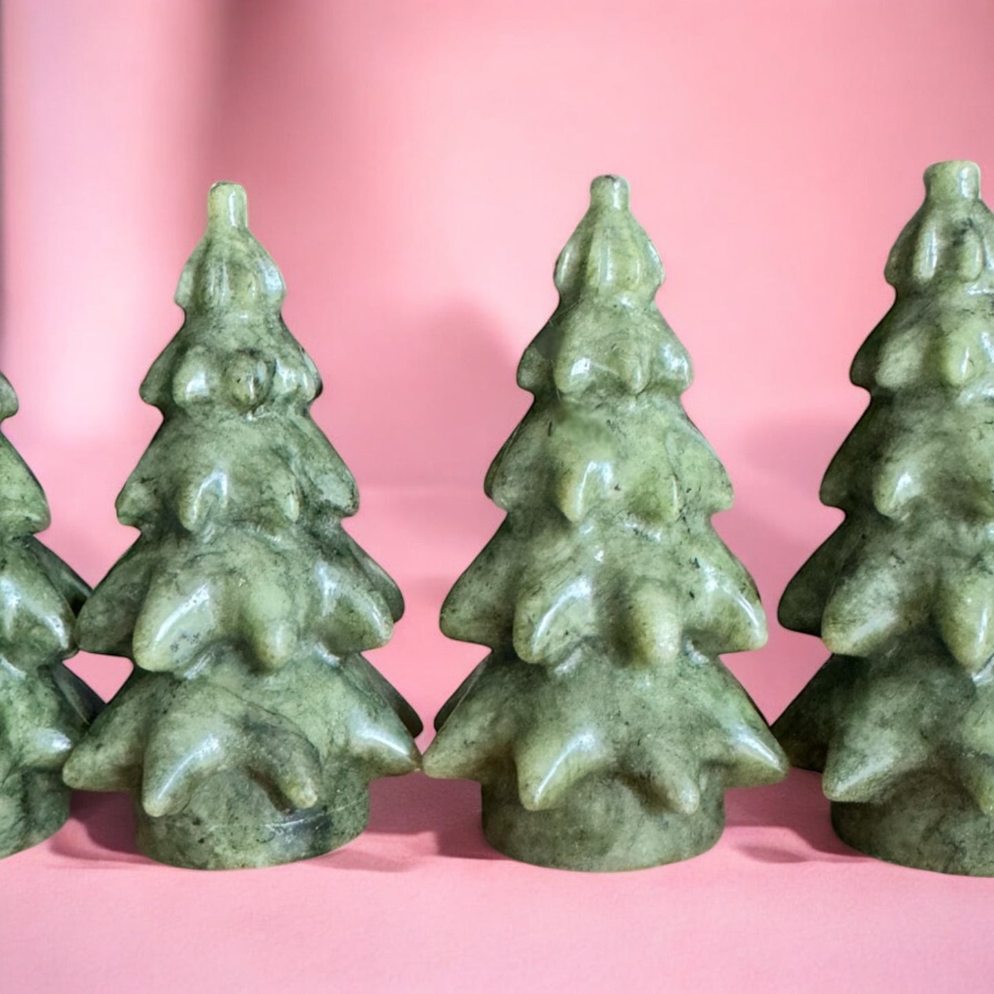 Green Jasper Christmas Tree | Intuitively Chosen