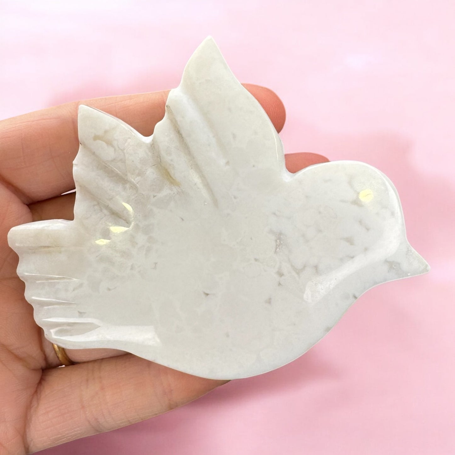 Snow Agate Bird