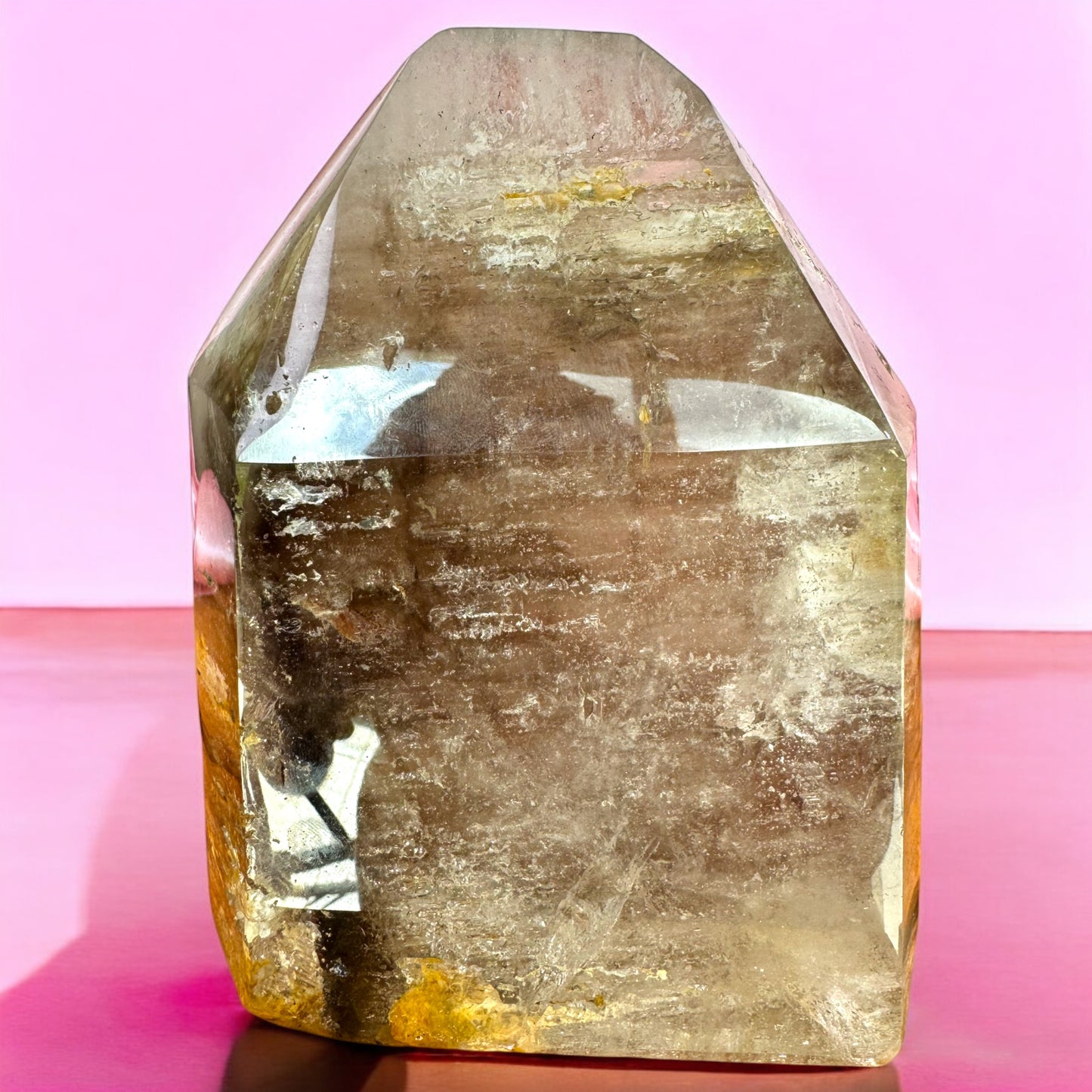 Large Smokey Quartz Tower