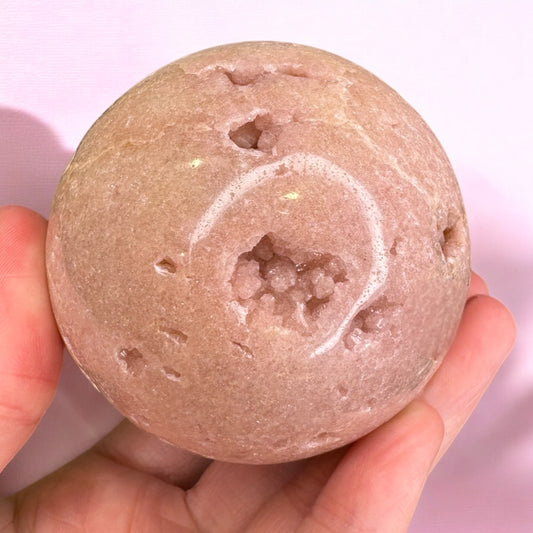 Pink Amethyst Sphere