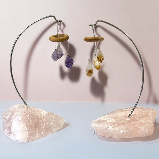 Assorted Rose Quartz Mobiles | Intuitively Chosen