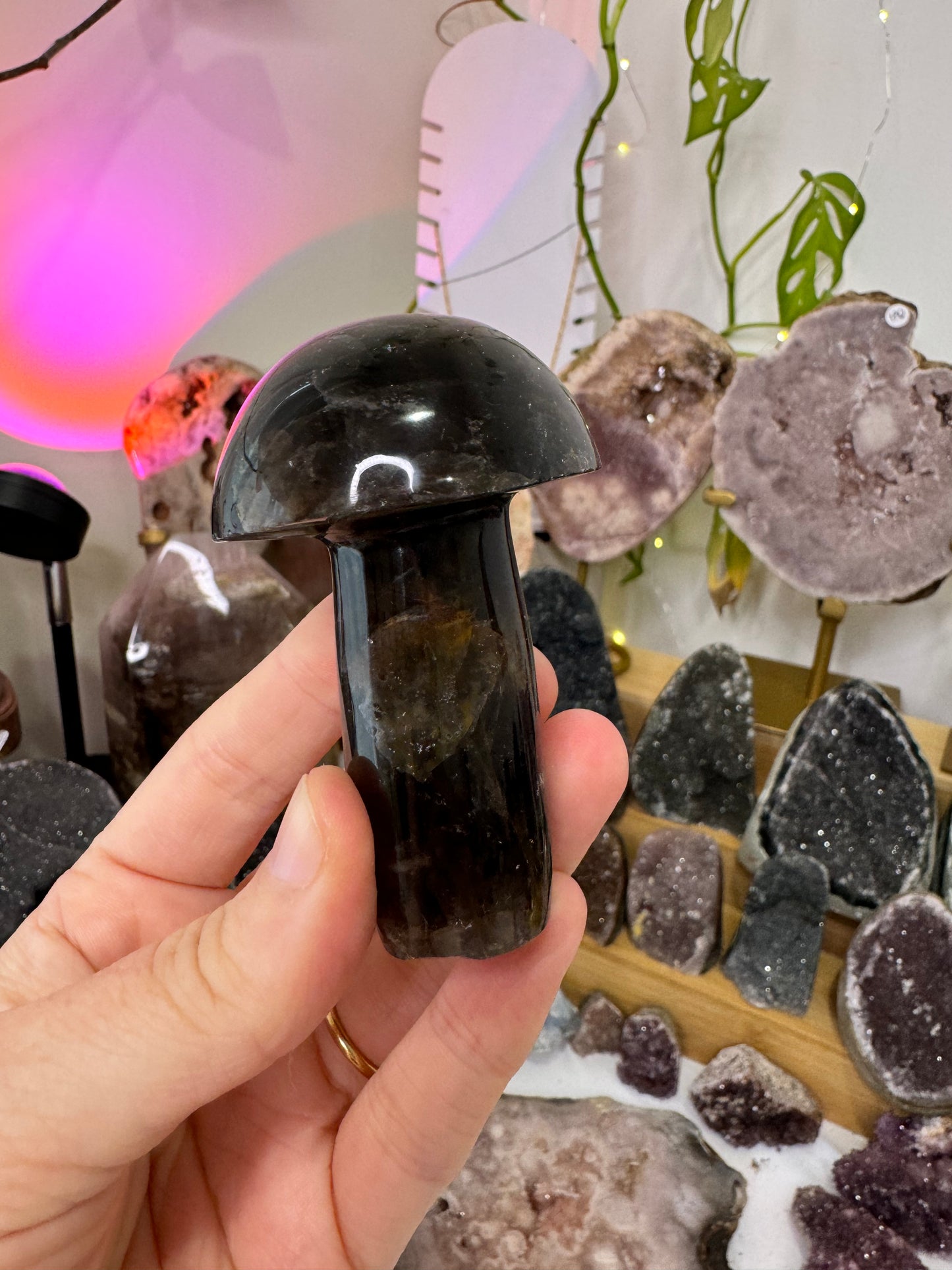 Smokey Quartz Mushroom (B)