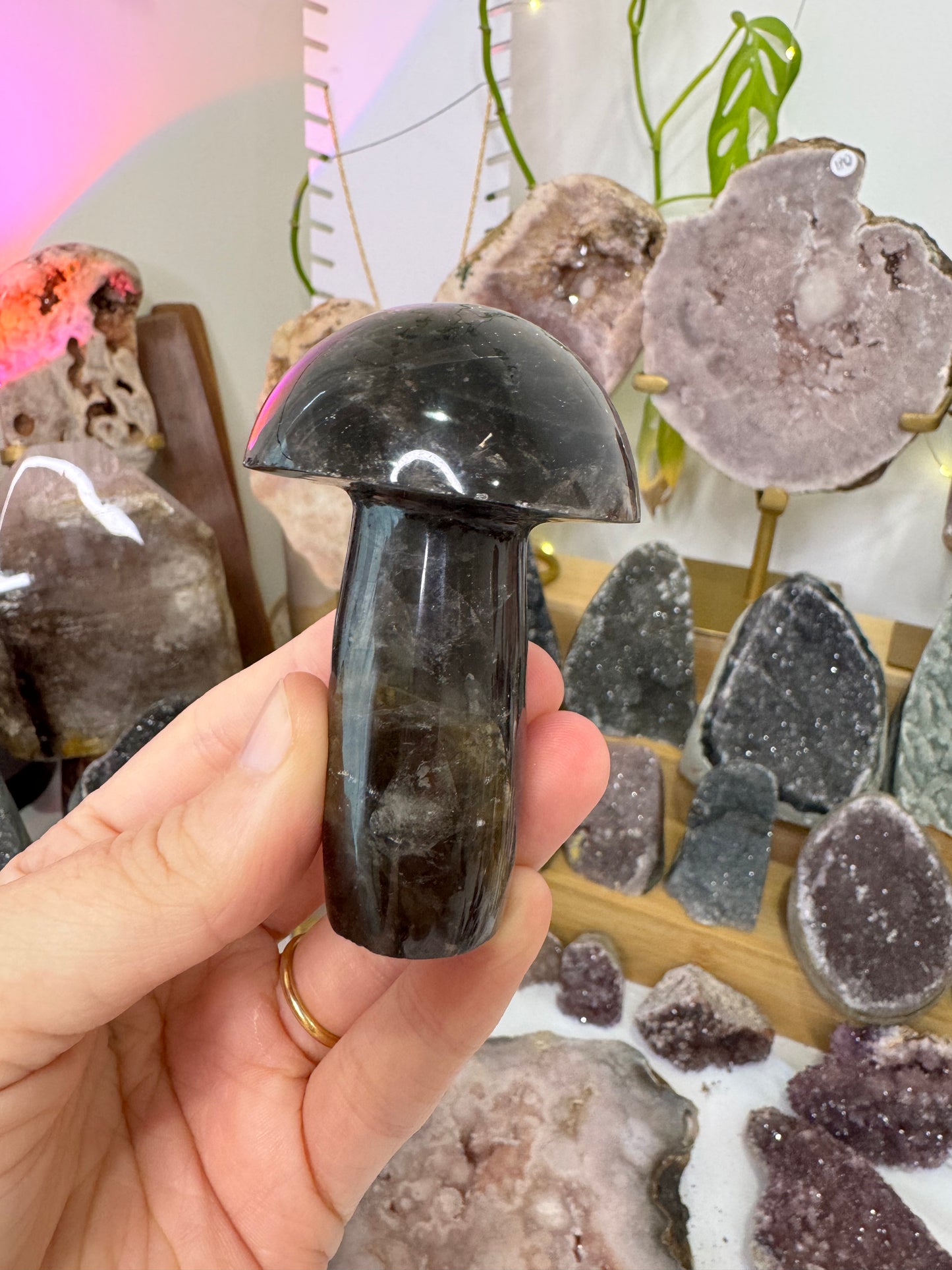 Smokey Quartz Mushroom (B)