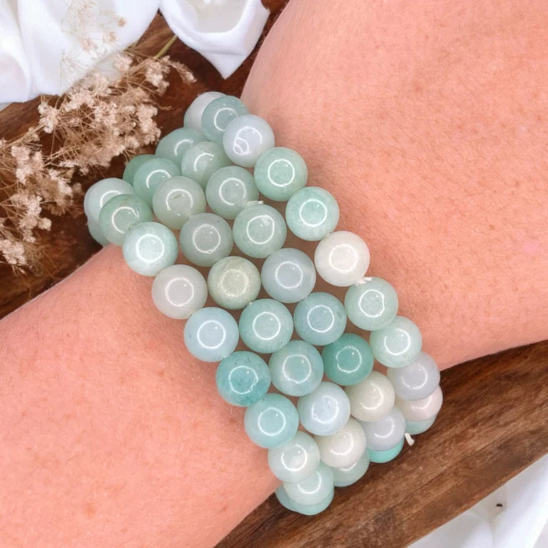 Amazonite 8mm Bead Bracelets