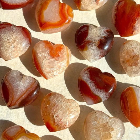 Carnelian Hearts | Intuitively Chosen