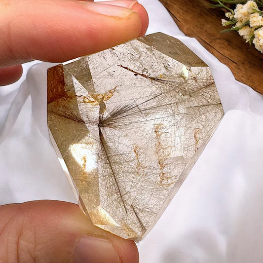 Copper Rutile Quartz Freeform (s)