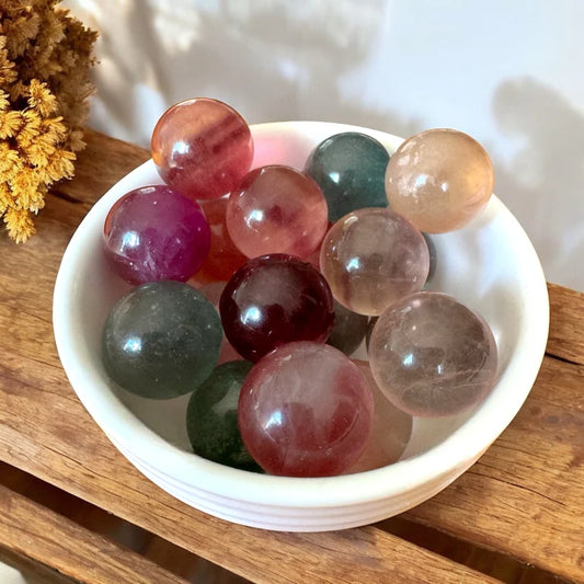 Fluorite Mini Spheres | Intuitively Chosen