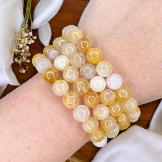 Golden Healer 8mm Bead Bracelets