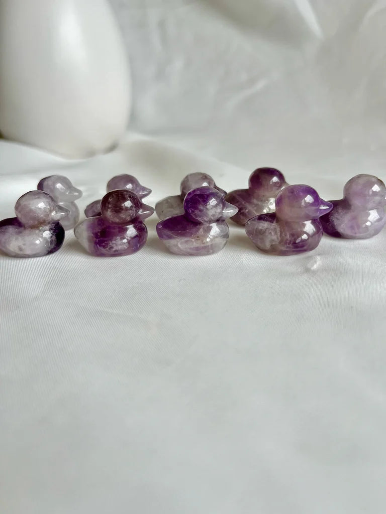 Mini Amethyst Ducks