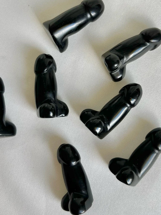 Obsidian Ding Dong Carvings