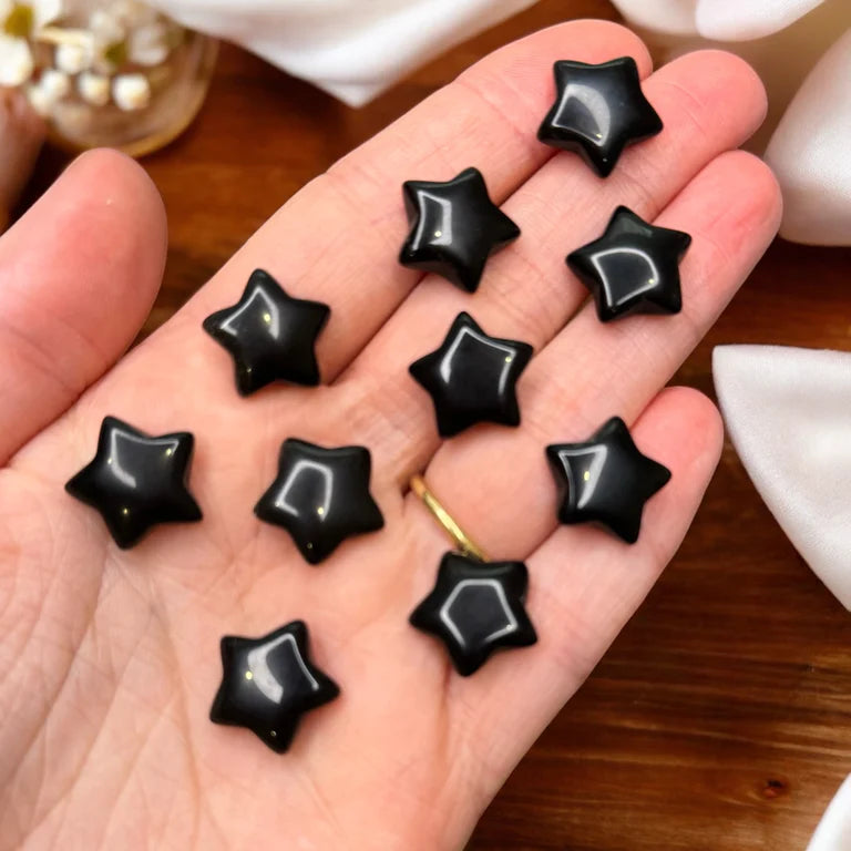 Obsidian Mini Stars | Intuitively Chosen