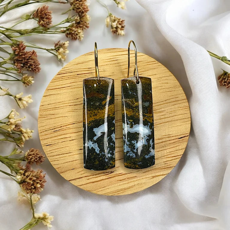 Ocean Jasper Earrings