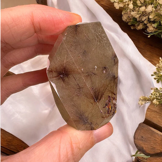 Rutile Smokey Quartz Freeform (l)