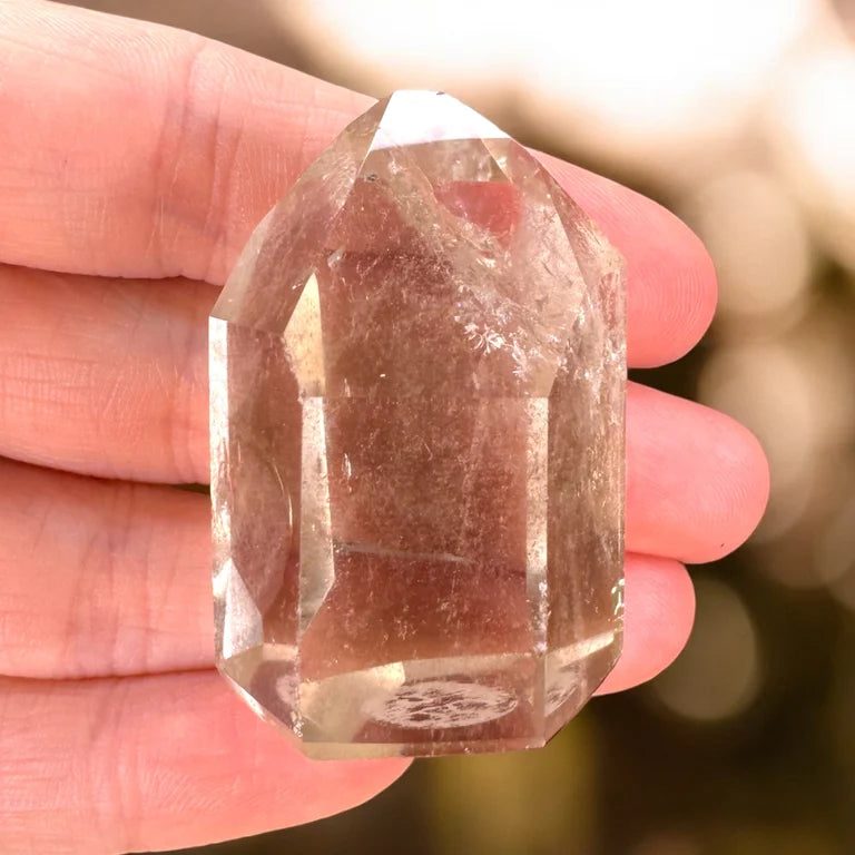 Smokey Quartz Point Brazil (b)