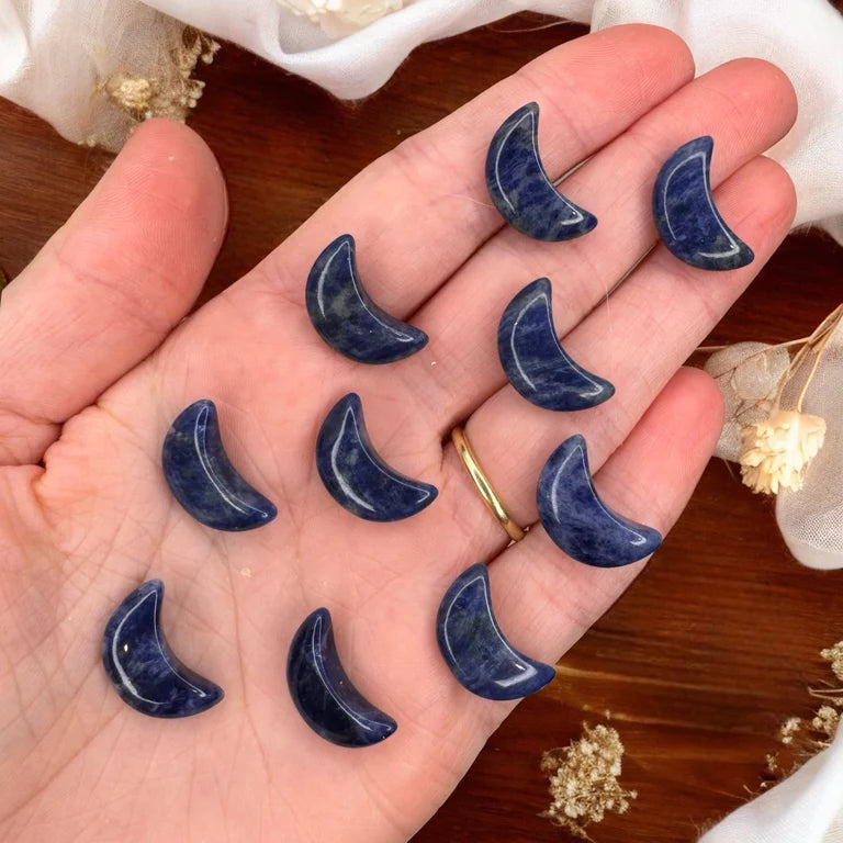 Sodalite Mini Moons | Intuitively Chosen