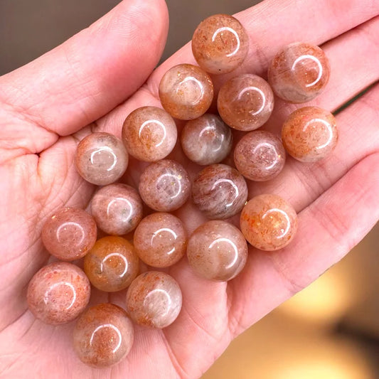 Sunstone Mini Spheres | Intuitively Chosen