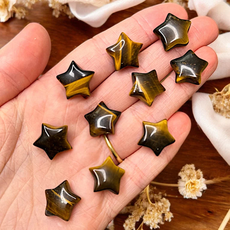 Tigers Eye Mini Stars | Intuitively Chosen