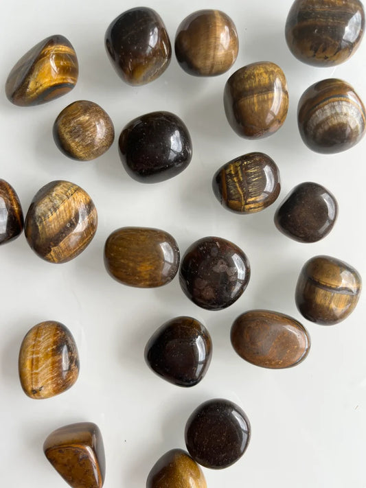 Tiger Eye Tumbles